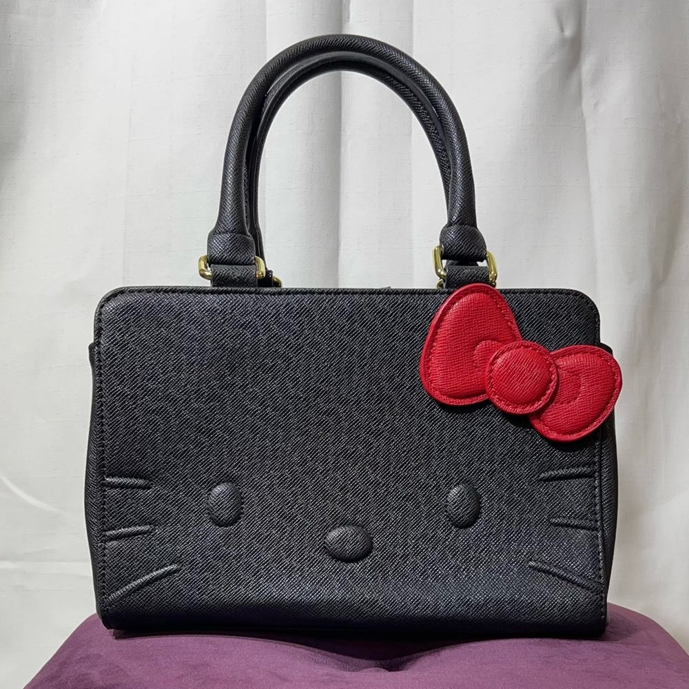 Hello Kitty Loungefly Stitched Face Handbag Purse
